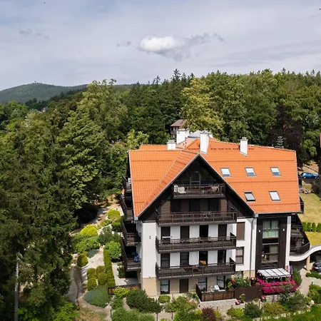 Panorama Gor - Centrum Miasta Z Widokiem Na Szrenice Szklarska Poręba