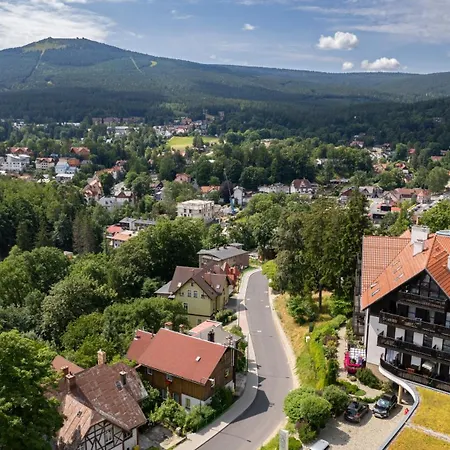 Panorama Gor - Centrum Miasta Z Widokiem Na Szrenice Szklarska Poręba